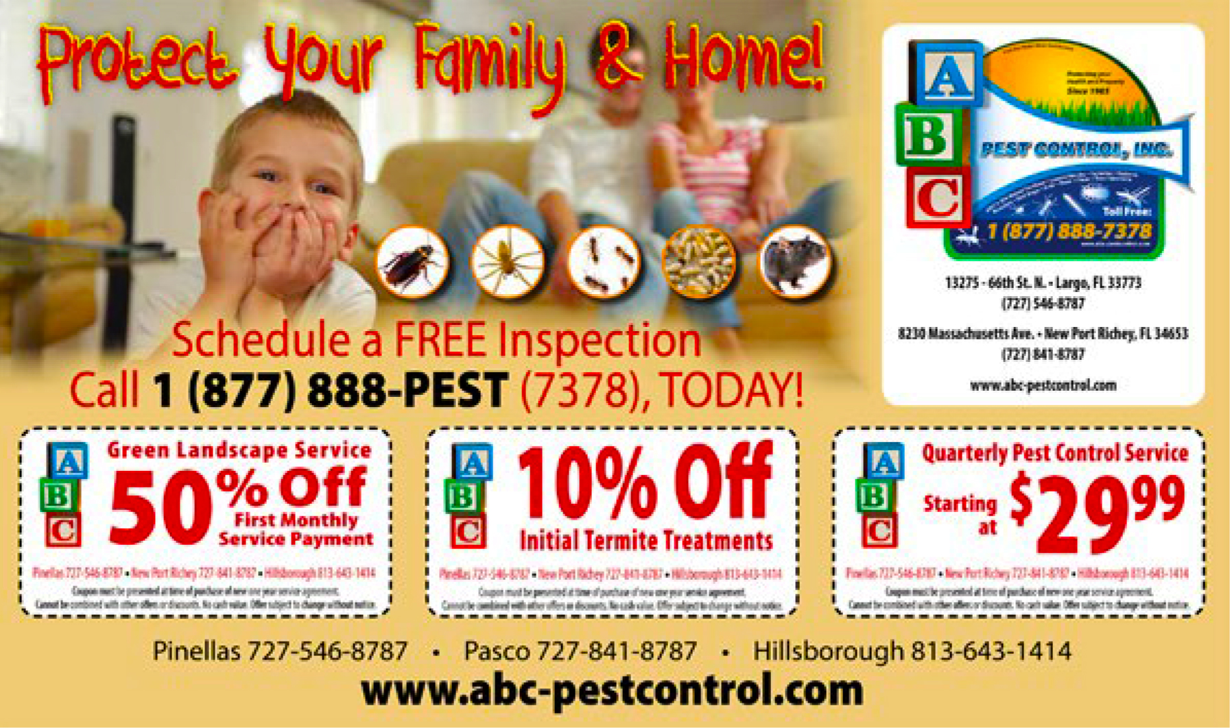 ABC Pest Control, Inc. Coupons Blog